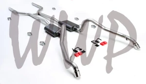 Dual 2.5"CrossMember Back Exhaust With Mufflers 62-67 Chevrolet/Chevy II Nova V8 - Bild 1 von 3