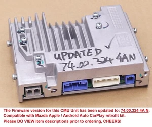 Mazda 3 BN Series CMU Unit Module Android Apple Carplay Compatible OEM GENUINE - Picture 1 of 5
