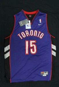 Vince Carter Toronto Raptors Nike XL Autograph Jersey JSA AL37663 - Picture 1 of 4