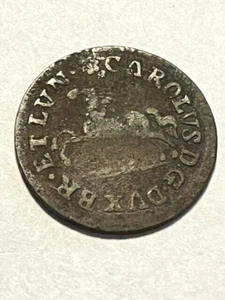 1773 German States/Wolfenbüttel 1 Pfenning/Dark/G+ #19740 - Picture 1 of 4
