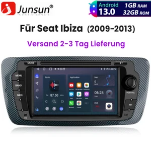 Radio Coche Seat Ibiza IV 6J 6P 2009-2013 7" Android13 GPS NAVI BT RDS FM WIFI - Imagen 1 de 11