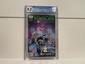 Teenage Mutant Ninja Turtles / Ghostbusters #1 CGC 9.2 HOT TOPIC EXCLUSIVE - Picture 1 of 2