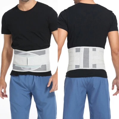 Soporte Lumbar Ajustable Cintura Baja Espalda Cinturón Soporte Alivio del Dolor Hombres y Mujeres Foto 1 de 4