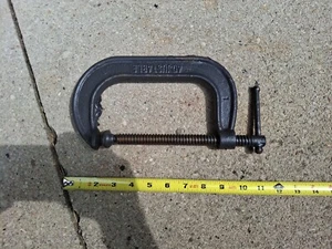 C-Clamp Jaw size 6 inches in Maximum Opening. 4 inches Depth black - Picture 1 of 3