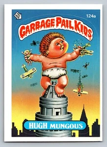 Garbage Pail Kids Hugh Mungous 124a Series 3 1986 - Picture 1 of 2
