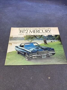 Catálogo de folletos de ventas de autos Mercury 1972 - Comet Cougar Marquis Monterey Classic - Imagen 1 de 3