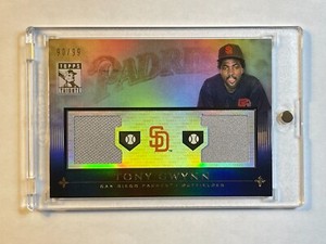 Tony Gwynn 2010 Topps Tribute Dual Jersey Relic #ed /99 TDR-TG San Diego Padres
