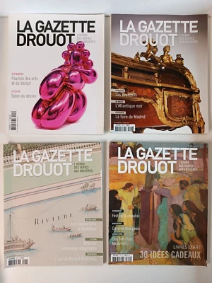 La gazette Drouot lot de 10 revues (fin R2) - Photo 1/3