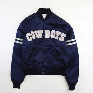 Chaqueta De Colección Dallas Cowboys Satén Starter Talla Mediana NFL - Imagen 1 de 8