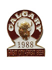 1988 Calgary Beer GREAT CITY GREAT BEER Olympics Sponsor Hat Pin Lapel Pin
