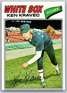 1977 Topps Ken Kravec RC Chicago White Sox #389