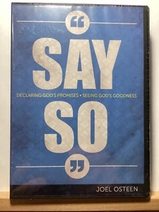 Say So: Declaring God’s Promises, Seeing God’s Goodness (DVD) - Joel Olsteen - Picture 1 of 2