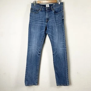Pantalones de mezclilla para hombre Flint And Tinder 31x30 calce recto elásticos azul medio - Imagen 1 de 13