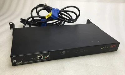 Interruptor de transferencia automática de montaje en rack APC AP7750 ATS 8 salidas con tarjeta AP9617 Foto 1 de 4