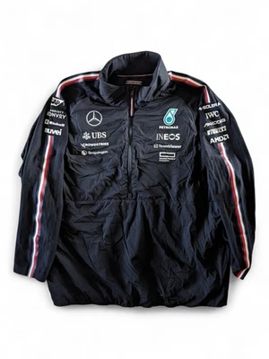 Mercedes F1 - Team Issue Tommy Hilfiger 2023 1/4 Zip Fleece - XXXL - Image 1 of 4