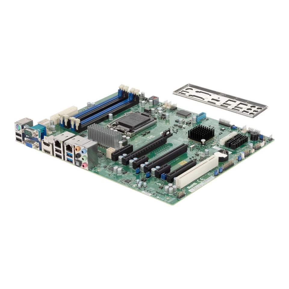 Motherboard Supermicro X9sae-v Rev:1.01a LG1155 DDR3 ATX - Image 1 of 2