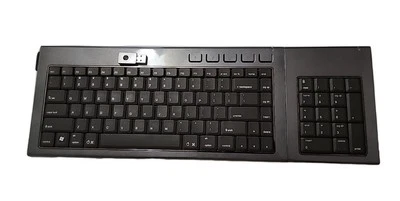 Kensington SlimBlade Media Notebook  Keyboard Number Key Pad & Dongle Tested  - Image 1 of 4