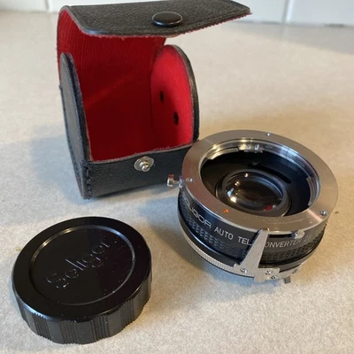 Vintage Soligor Auto Tele Converter 2x to fit Minolta w/Case Never Used - Image 1 of 4