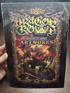 Dragon's Crown Artworks Softcover Limited Edition Art Book Atlus 2013  - Picture 1 of 9