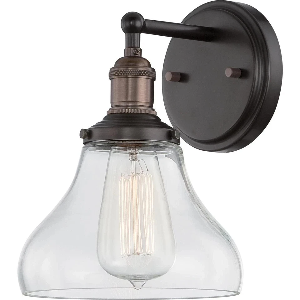 Nuvo Lighting 60-5513 Vintage 1 Light Sconce with 40watt Vintage Lamp INCLUDED - Image 1 of 1