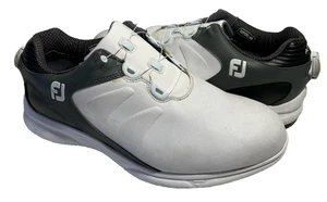 FootJoy Men's Size 9.5 XW ARC SofCollar Leather Lace Up Golf Sneakers Shoes - Picture 1 of 7