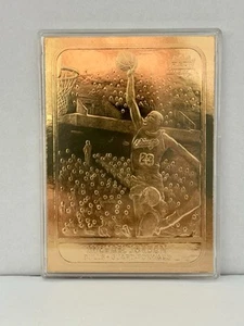 1997 Fleer 23 KT Gold '86 Rookie Michael Jordan - Picture 1 of 5