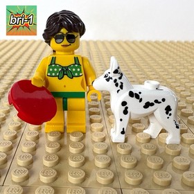 LEGO City, Recreation: Beachgoer UNPRINTED LEGS, cty0763, 60153, BEACH, 2017 DOG
