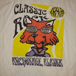 The Fox T-Shirt Large 1996 Summer Solstice Anchorage Alaska Rock Radio Souvenir  - Picture 1 of 13