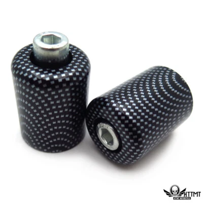 Carbon Weight Bar Ends Sliders For 94-03 Kawasaki ZX9/ZX9R 99-00 ZRX1100  - Изображение 1 из 4