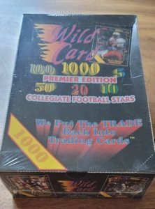 1991 Wild Card Collegiate Football Premier Edition Hobby Box - Bild 1 von 1