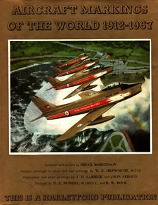 HARLEYFORD AIRCRAFT MARKINGS OF THE WORLD 1912-1967 HBDJ RCAF RAAF RNZAF AEROBAT - Bild 1 von 4