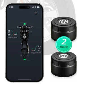 MOMAN Wireless Tire Pressure Monitor System TPMS External Sensor for Motorcycle - Picture 1 of 7