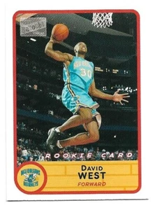 David West 2003-04 Bazooka Mini Rookie #221 New Orleans Hornets RC - Picture 1 of 2