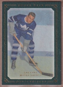 2008-09 UD Masterpieces Green #6 Syl Apps /99