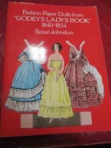 SUSAN JOHNSTON Vintage GODEY'S LADY'S BOOK 1840-1854 Paper DOLL BOOKLET - 1990's - Picture 1 of 6