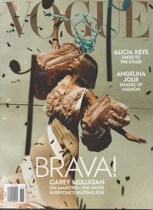 Vogue Magazine Carey Mulligan Alicia Keyes Angelina Jolie Coppola November 2023 - Picture 1 of 1