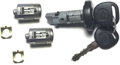 Express Savana Van 08-09 OEM Ignition & 2 Door Lock Cylinders &2 Chevy Logo Keys - Image 1 of 2
