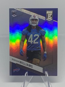 2023 Donruss Elite DORIAN WILLIAMS ROOKIE RC SILVER /999 Buffalo Bills