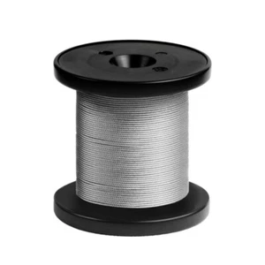 1/8 Stainless Steel Wire Rope Cable 316SS 1X19 x 305M - Picture 1 of 2