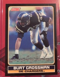 1990 Score Young Superstars Football Card #25 Burt Grossman