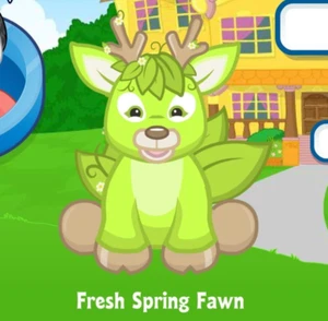 Webkinz Clásico Fresco Primavera Cervatillo PROMOCIÓN Solo Código para Mascotas - Imagen 1 de 1