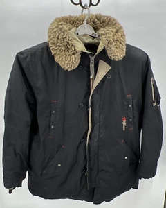 Vintage Ecko Function Trailmix Technology Faux Fur Hood Parka Mens Size 3XL - Picture 1 of 21