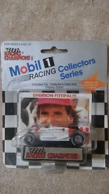 1991 Racing Champions EMERSON FITTIPALDI #5 Mobil1 Indy Car 1/64 Limited Diecast - Image 1 of 3