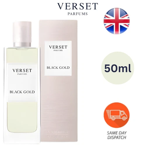 Verset Parfums Black Gold For Women Eau De Perfume Spray - 50ml