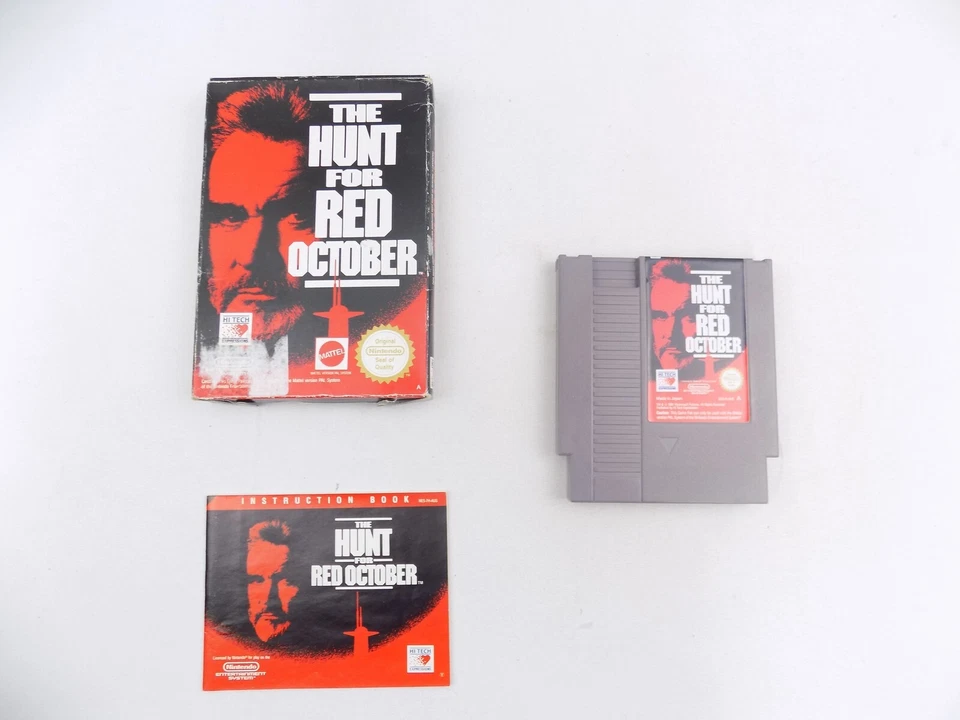 Boxed Nintendo Entertainment NES The Hunt for Red October - Inc Manual - PAL- - Image 1 of 3