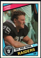 1984 Topps Football - Pick A Player - Cards 1-140