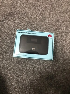 Huawei Mobile Wi-Fi Pro O2 Network Portable Wireless Mobile Hotspot & Powerbank. - Image 1 of 4