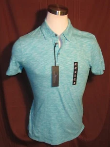 Polo uomo Marc Anthony, verde, strisce bianche, cotone, taglia M, nuova, reg $36 - Foto 1 di 7