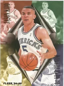 Jason Kidd 1st Year Phenom Fleer 1994/95 NBA Basketball Card - Picture 1 of 1