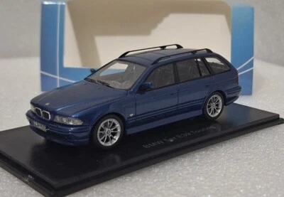 BMW 5-Series 530d E39 Touring 2002 Blue Met 1:43 Neo NEO49555 EXTREMELY RARE!! - Image 1 of 4